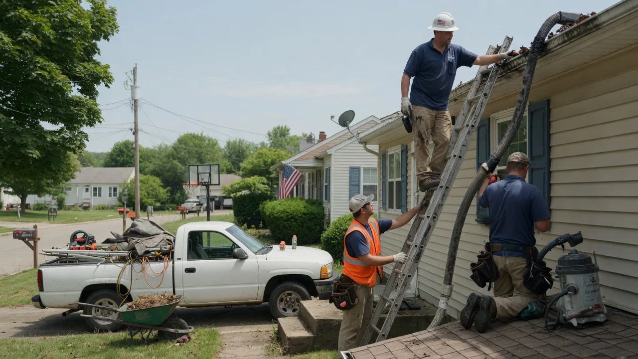 Gutter Installation in Zanesfield, OH near me